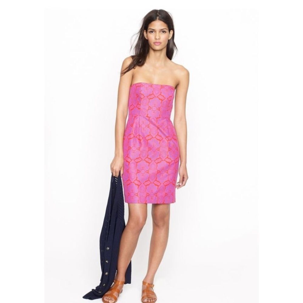 J Crew Ella Medallion paisley sleeveless dress
